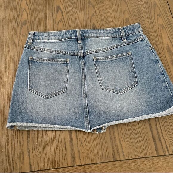 JOIE Denim Hayon Mini Skirt - Picture 8 of 11